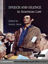 Speech and Silence in American Law (eBook)
